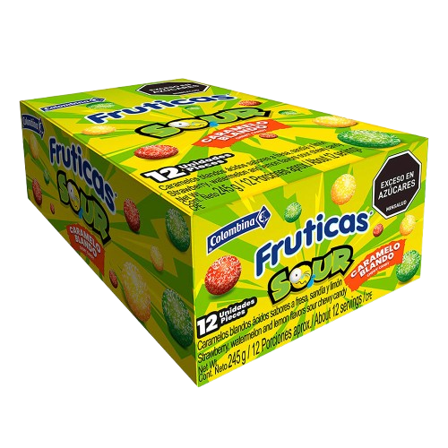 Fruticas Sour x 12 unds